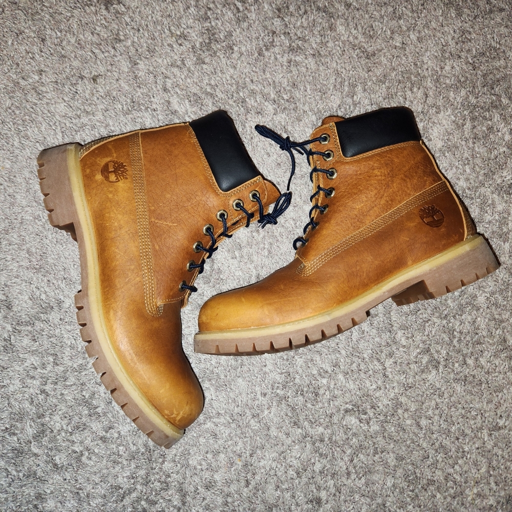 Timberland Men's Brown Leather Boots